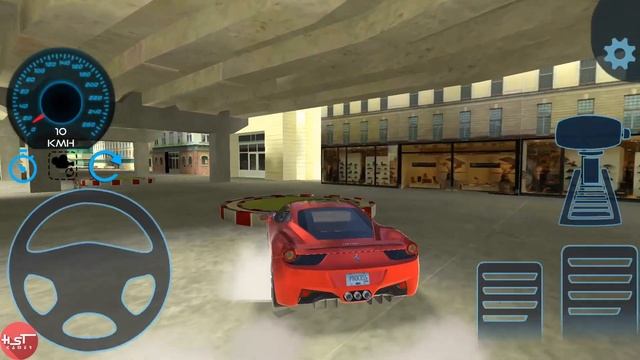 Ferrari 458 Italia Drift Simulator - Android Gameplay Video - Juegos de Autos смотреть онлайн