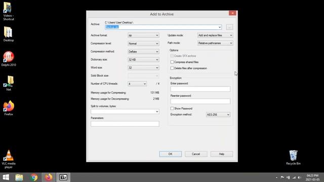 How to Password Protect and Encrypt Files 7-Zip for Windows смотреть онлайн
