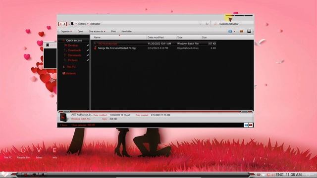 Windows 10 Ultralight [21H2.19044.2546] 'Valentines Edition' 2023 смотреть онлайн