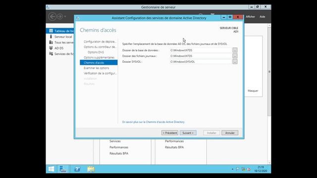 [AD DS]Créer un domaine dans une nouvelle forêt avec Windows server 2012r2 смотреть онлайн