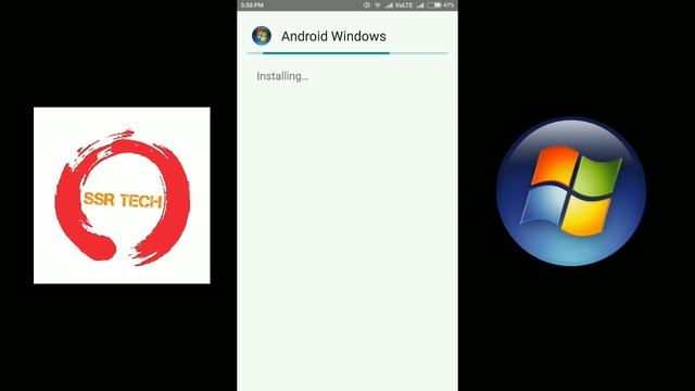 Convert Android to Windows || Launcher || SSR Tech смотреть онлайн