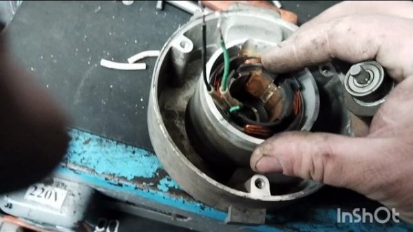 ПЖД14ТС-10 Нагнетатель воздуха НВ-5 разборка, проверка .mp4