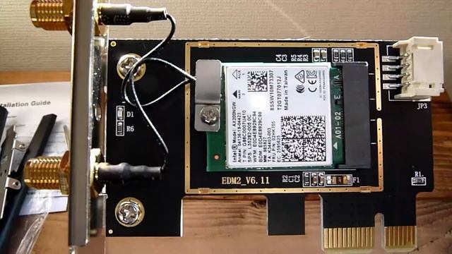 Amazon OKN Wi-Fi 6 PCIe 無線LANカード 内蔵Intel AX200 WiFi 6 802.11AX PCI-Express 無線LANアダプタ Bluetooth 5.1対 смотреть онлайн