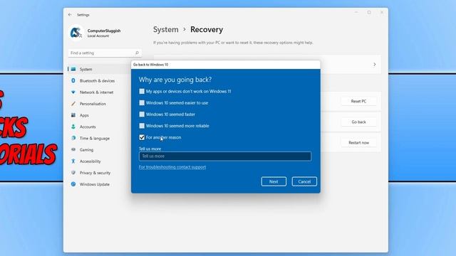 Go Back To Windows 10 From Windows 11 смотреть онлайн