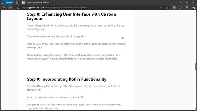 Music Player App in Android Studio Kotlin | Visualizer, Notifications | Free Source Code with Guid смотреть онлайн