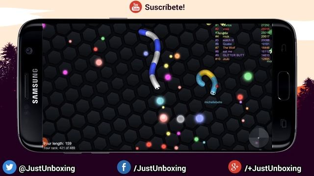 Slither.io | El juego de la serpiente multijugador llega a Android con actualizaciones!! смотреть онлайн