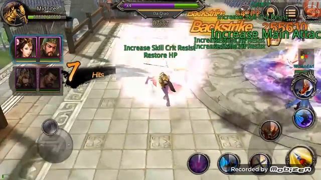Kingdom Warrior ios/Android Kill Boss Dia Qiao (Hero) смотреть онлайн