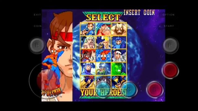 Marvel vs Capcom : Clash Of Super Heroes Android Gameplay смотреть онлайн