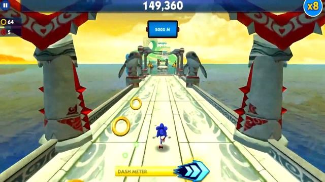 Sonic Dash (Android) Gameplay смотреть онлайн