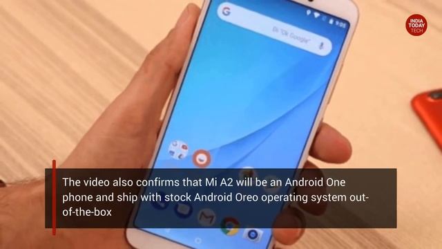 Watch Xiaomi Mi A2 with stock Android leaked in a hands on video смотреть онлайн