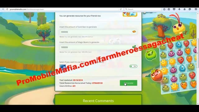Farm Heroes Saga Hack / Cheat For - iOS / Android / iPhone / iPad No Root смотреть онлайн