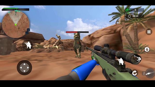 Robot FPS Shooting: Counter Dino Strike Game _ Android Gameplay #4 смотреть онлайн