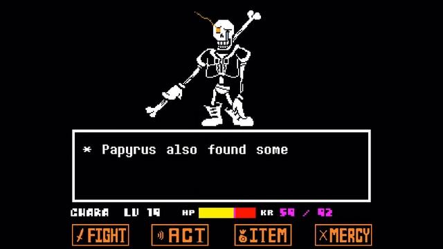 So I played the disbelief papyrus fan game смотреть онлайн