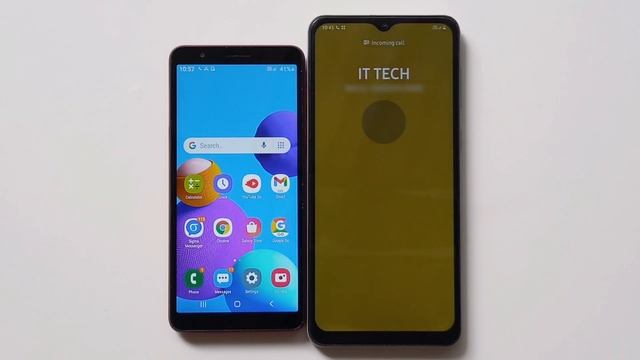 Samsung A01 VS Samsung A02 incoming call Ringtones Android 10,11 смотреть онлайн