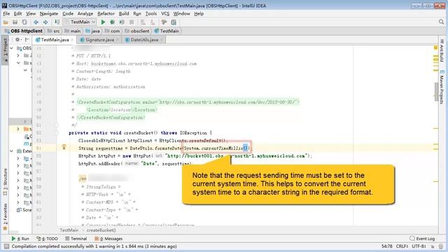Object Storage Service(OBS) - OBS API Quick Start смотреть онлайн
