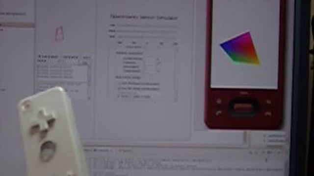 Wii-mote accelerometer into Google's Android смотреть онлайн