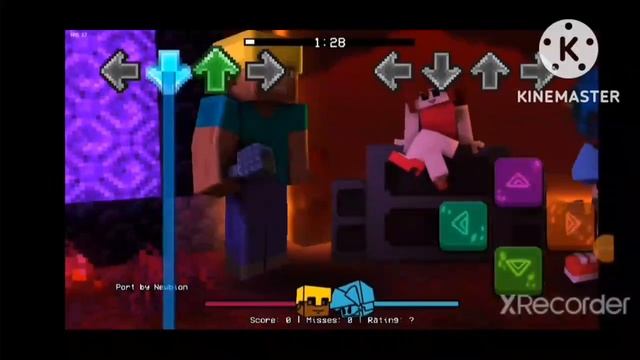 fnf VS Week 64 Steve Android смотреть онлайн