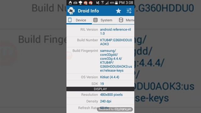Droid Hardware Info inceliyorum!! смотреть онлайн