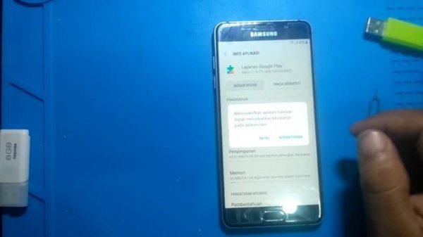 CARA BYPASS FRP GOOGLE AKUN SAMSUNG A5 2016 dengan SMS