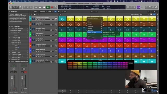Atmospheric Pads & Auxiliaries Pack Vol. 1 Logic Pro X (Users) ￼ tutorial смотреть онлайн