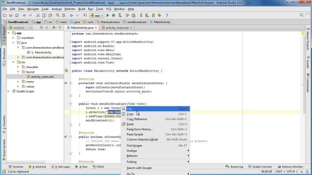Android App Development for Beginners - 38 - Receiving Broadcast Intents смотреть онлайн