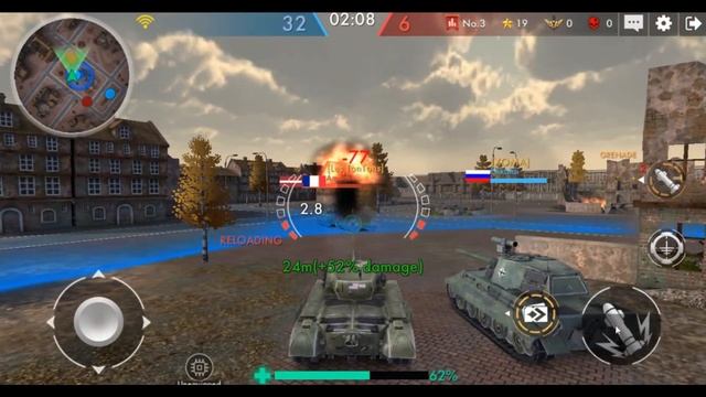 World Of Tanks Blitz Android Gameplay HD смотреть онлайн