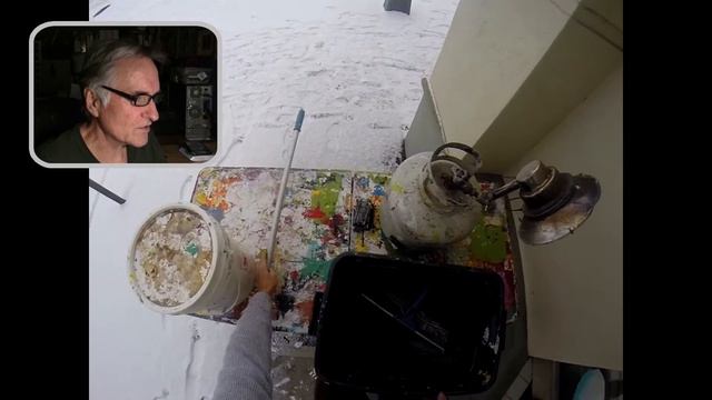 WINDOW PAINTING TUTORIAL #77 Washing in the Snow смотреть онлайн