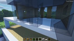 Хай тек дом с бассейном