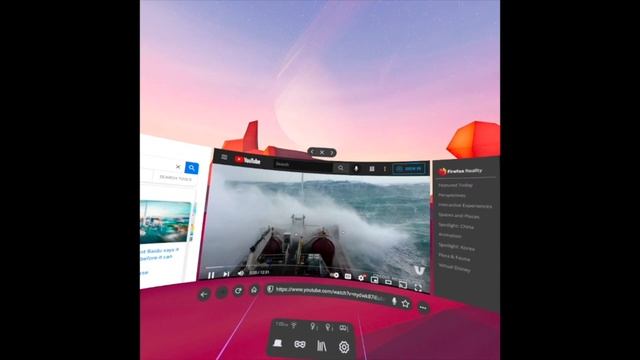Oculus Quest 2 Browsing Firefox Reality & YouTube смотреть онлайн