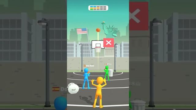Five Hoops – Basketball Game: Gameplay #1 (Android, iOS) – Levels 1-25 смотреть онлайн