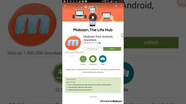 Como usar o mobizen ???? смотреть онлайн