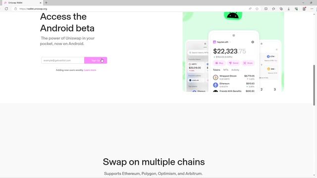 Uniswap Wallet is Coming to Android. Sign up to Get Early Access. Don't Miss This Uniswap Waitlist. смотреть онлайн