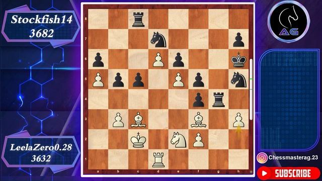 Legendary performance!! || Stockfish 14 vs Leela chess Zero смотреть онлайн