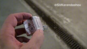 Замена лампы ближний/дальний свет на Hyundai ix35 (рестайлинг). Тип лампы: D3S