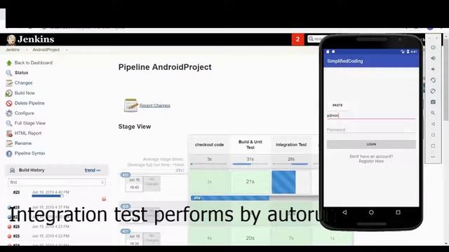 Jenkins manages release of Andorid App смотреть онлайн