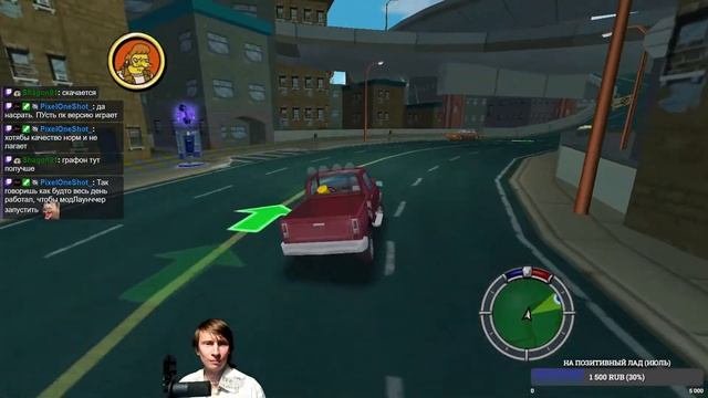 The Simpsons: Hit & Run играю впервые #1 смотреть онлайн