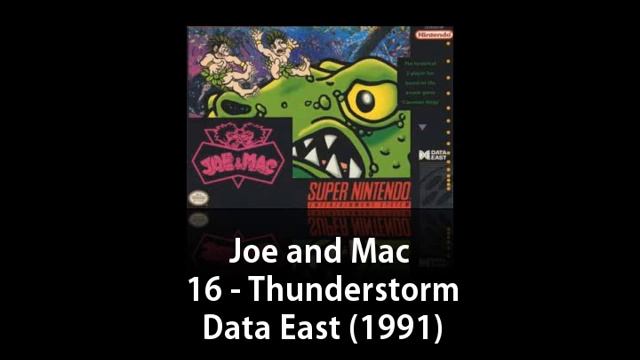 SNES - Joe and Mac - 16 - Thunderstorm смотреть онлайн