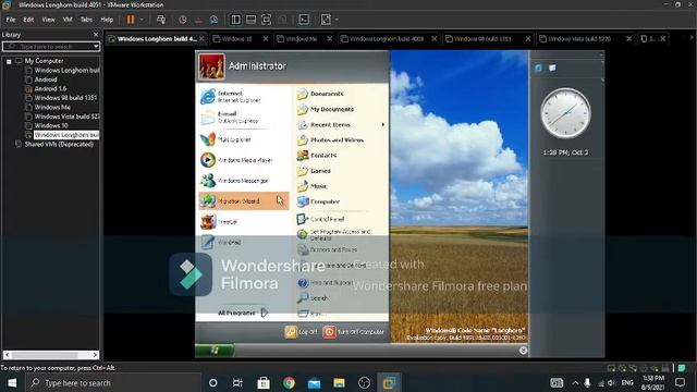 Windows Longhorn Build 4051 смотреть онлайн