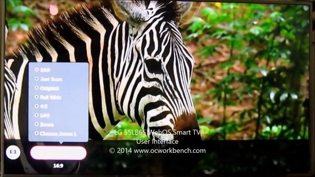 LG 55LB650T WebOS Smart TV interface @ ocworkbench смотреть онлайн