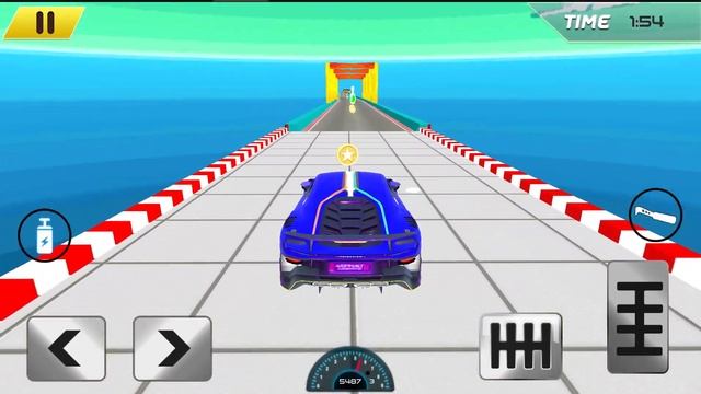 Mega Ramp Car Spider Car Game V3 - GT Super Hero Driver - Android GamePlay смотреть онлайн