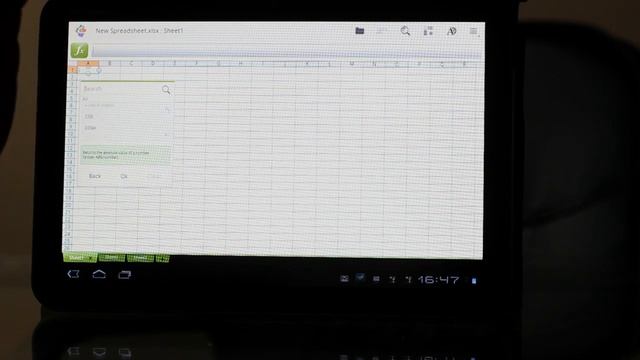 quickoffice HD un excelente editor de documentos para tablets android смотреть онлайн