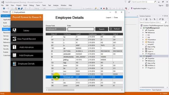 Payroll Management System ASP.NET, C#, Windows Application By Jahirul | Salary Management Software смотреть онлайн