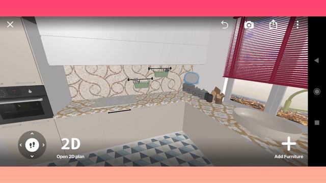 How to decorate a kitchen in the Room Planner - custom kitchen, part 4 смотреть онлайн