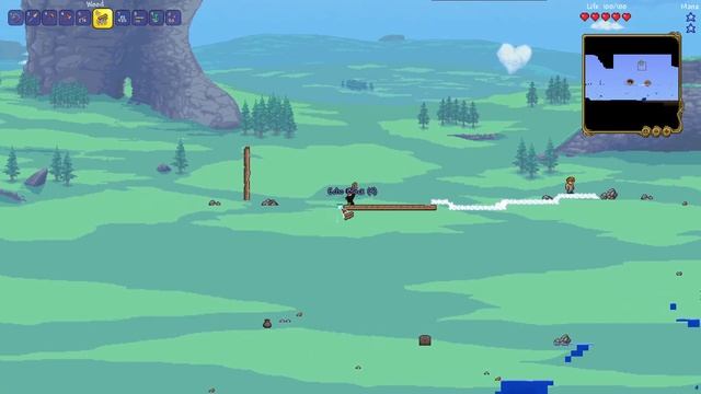 Terraria, but the World is Invisible... смотреть онлайн