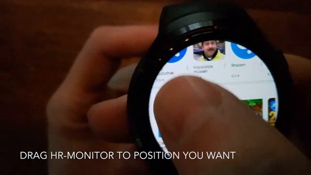 Continuous heart rate monitor on chinese full android smartwatches with app 'HeartOnTop' смотреть онлайн
