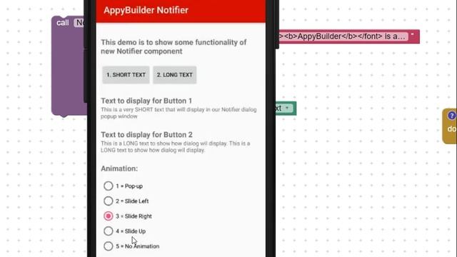 Notifier Dialog and Alert Messages смотреть онлайн