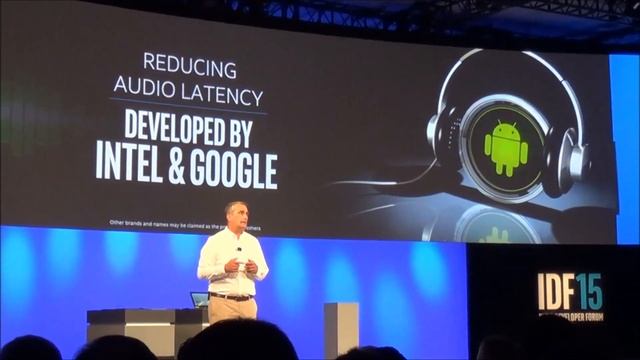 Intel reduces audio latency on mobile @ IDF 2015 смотреть онлайн