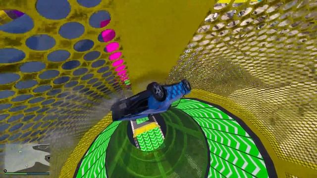 FRANKLIN TRIED IMPOSSIBLE LONGEST CURVY TUNNEL MEGA RAMP PARKOUR CHALLENGE GTA 5 | SHINCHAN and CHO смотреть онлайн