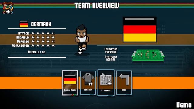NS Demo Play - Pixel Cup Soccer: Ultimate Edition смотреть онлайн