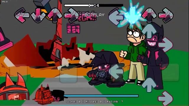 FNF Vs tord expanded Corruption Android Low end (Made By me) смотреть онлайн